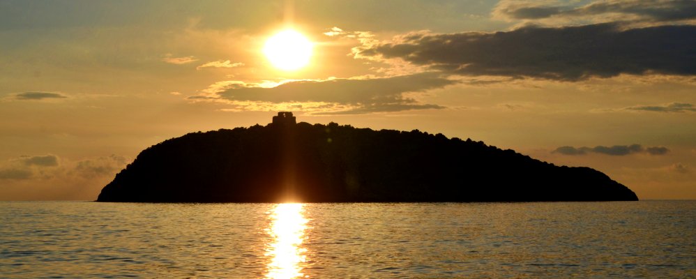 Isola di Cirella al Tramonto (CS)